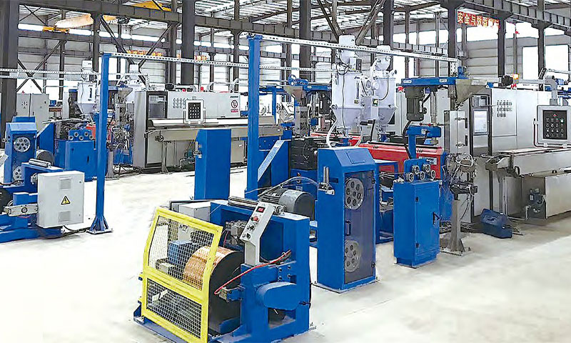 BV、BVR 建筑布線(xiàn)高速擠出生產(chǎn)線(xiàn)